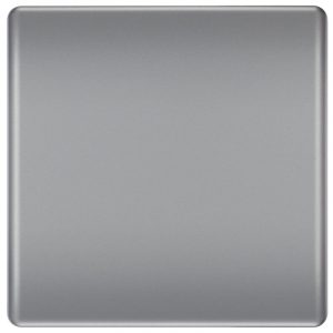 Graphite Color 1-Gang Blank Plate