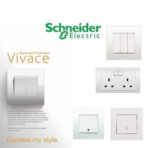 Schneider Vivace switch socket