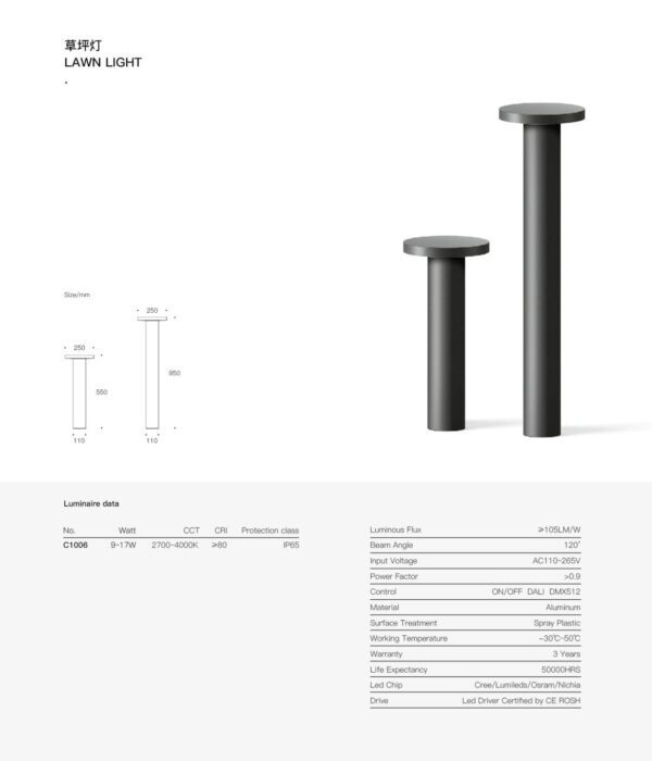 Rivit Bollard SPC1006