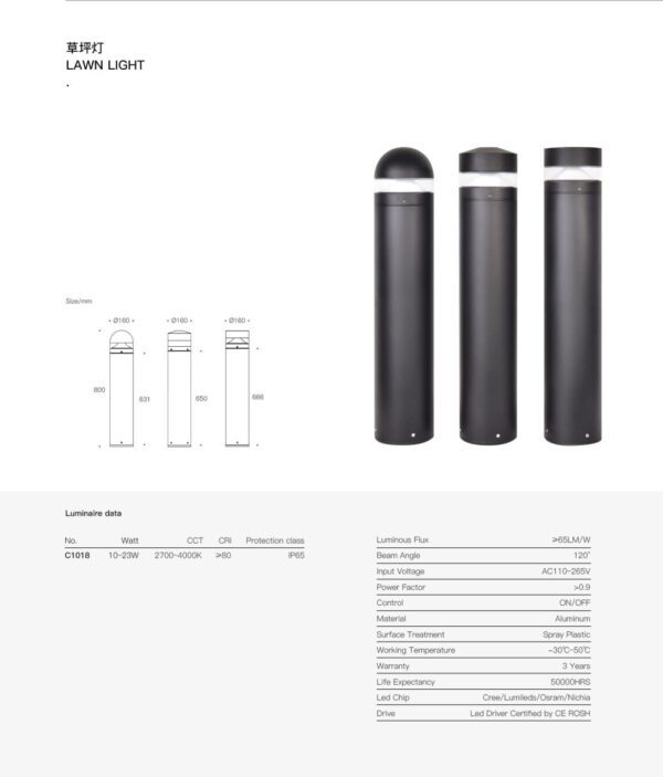 ThinRing Bollard SPC1018